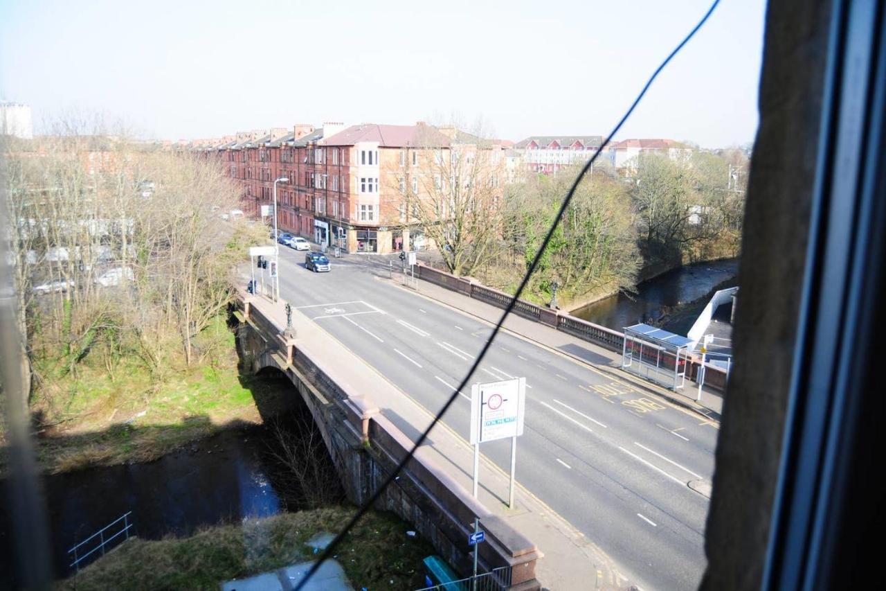 Glasgow Apartment Transport Links & Street Parking Exteriér fotografie